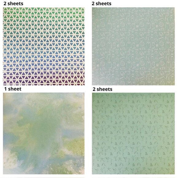 Craft Smith Working on My Fitness Yoga Week Chart 12x12 Paper Pad 35 Sheets - Picture 5 of 12